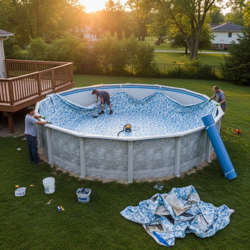 Vinyl Pool Construction