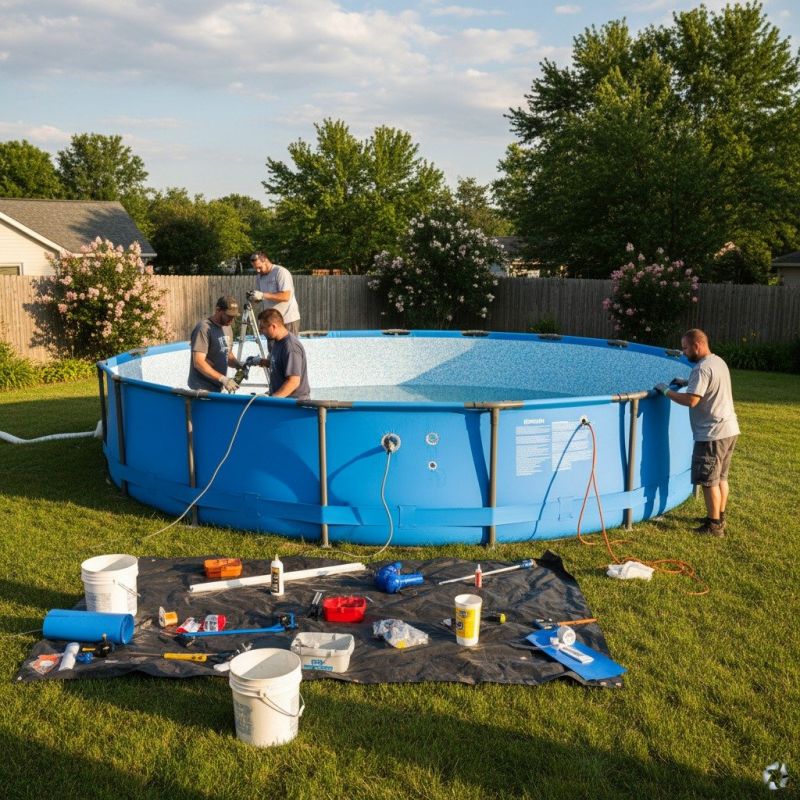 Vinyl Pool Construction